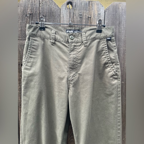 Vans Men's Olive Green Pants Size 28 - Picture 3 of 9